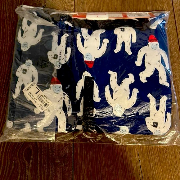 HANNA ANDERSSON WOMENS HENLEY PAJAMA SHIRT BLUE YETI
Size Large - Picture 2 of 3